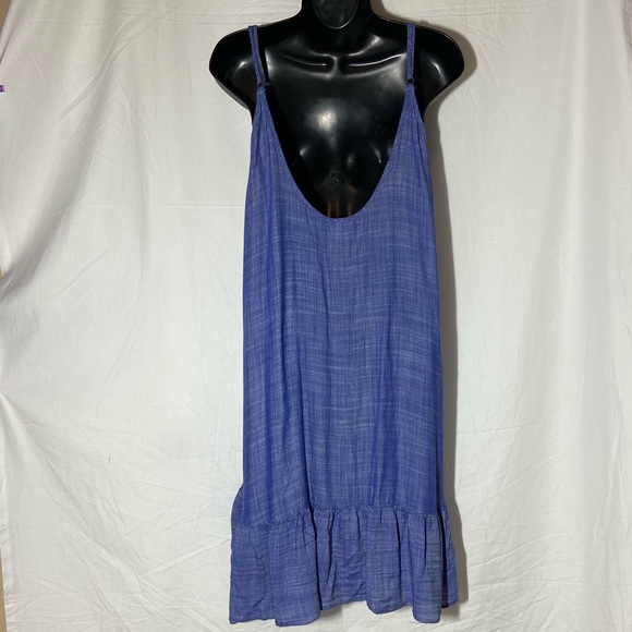 O’RAGEOUS Swim Cover Up. Lightweight. Adjustable Straps. Flirty Hi-Lo Hem. X-L. - Picture 2 of 10